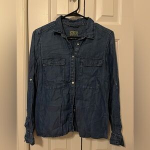 Zara Denim Button down